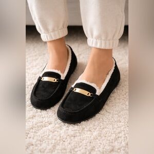 NWT London Fog Moccasin Slippers
